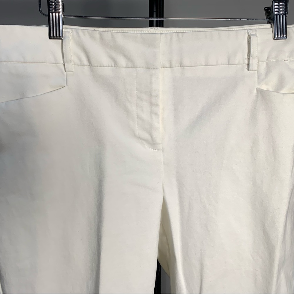 White trousers, Apt 9. Modern fit